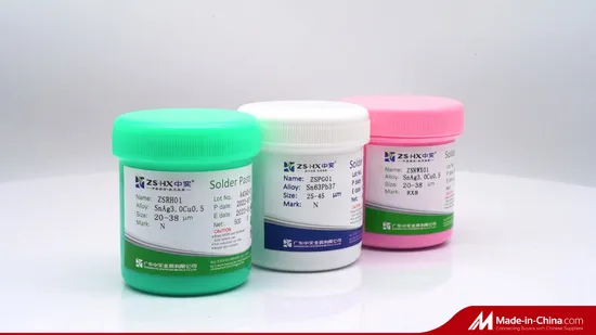 Zinn-Blei-Lötpaste für Schweißmaterialien Sn63pb37