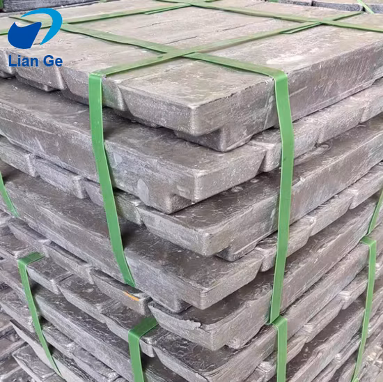 Heißer Verkauf hochreiner Bleibarren 99,994 % im großen Lagerbestand