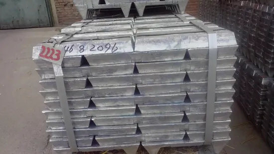 Reiner Zinnbarren und Bleibarren zu wettbewerbsfähigen Preisen 99,994 %