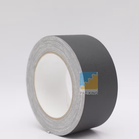 Einseitiges mattes Klebeband, 5,1 cm (33 Yards), Fotografie, Bühnenqualität, starkes, mattes Klebeband, schwarzes Gewebeband, starke Klebekraft